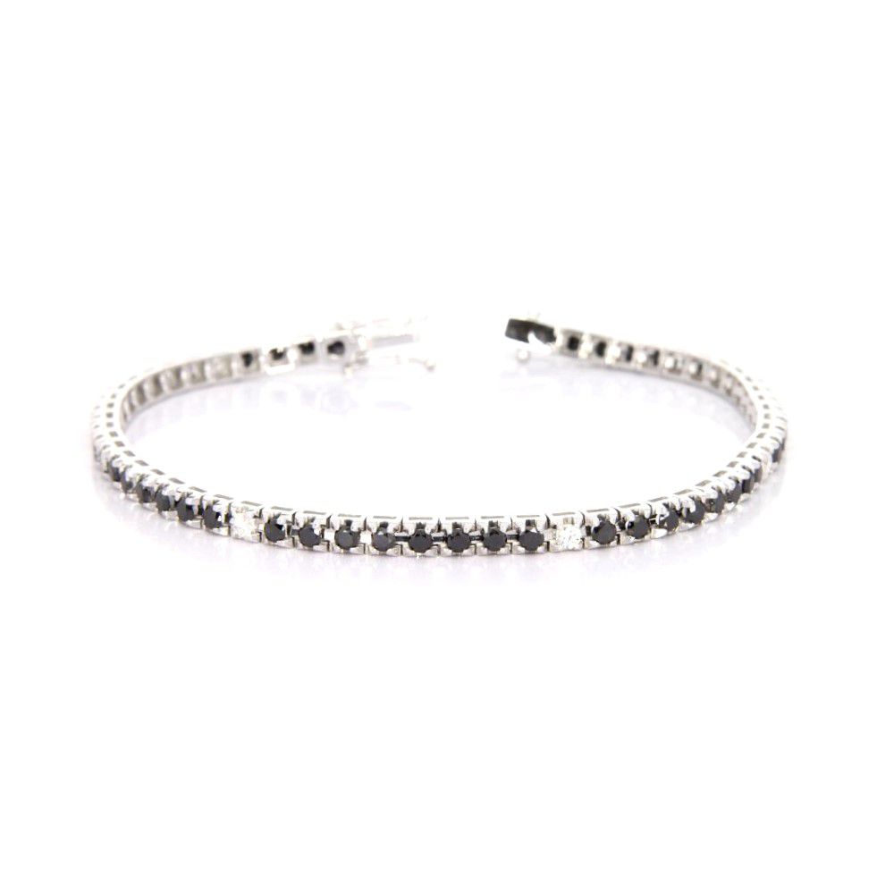 Collezione Panarea Orecchini in oro bianco 18Kt e brillanti