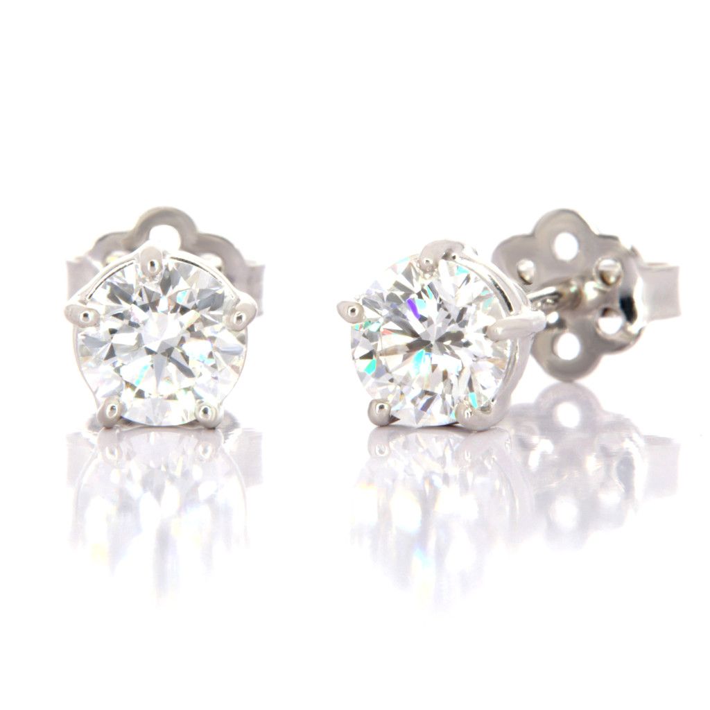 Collezione Lampedusa Orecchini in oro bianco 18Kt e brillanti