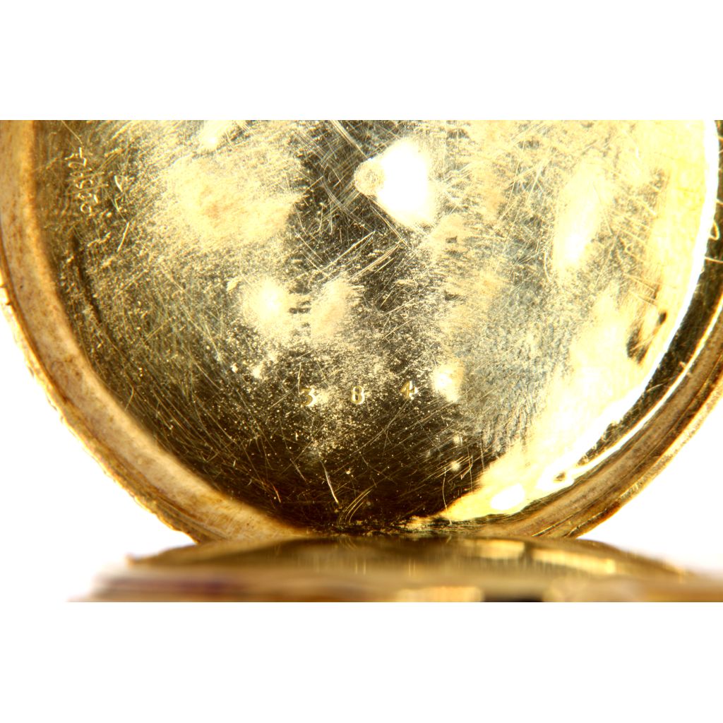 Orologio fine '700 - in oro basso titolo - perfettamente funzionante