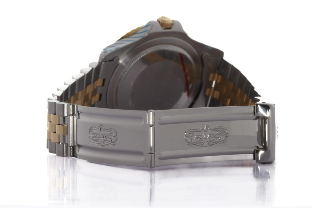 Rolex GMT-Master Jubilee Rolesor - Ref.1675 - Ser. 273x - Anno 1971 - Rolex Int. Service Guarantee & Box