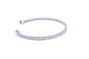 Bracciale tennis con brillanti di carati 0,87 - Colore F/G - Purezza VVS - Collezione Levanzo - oro bianco 18Kt gr7,00