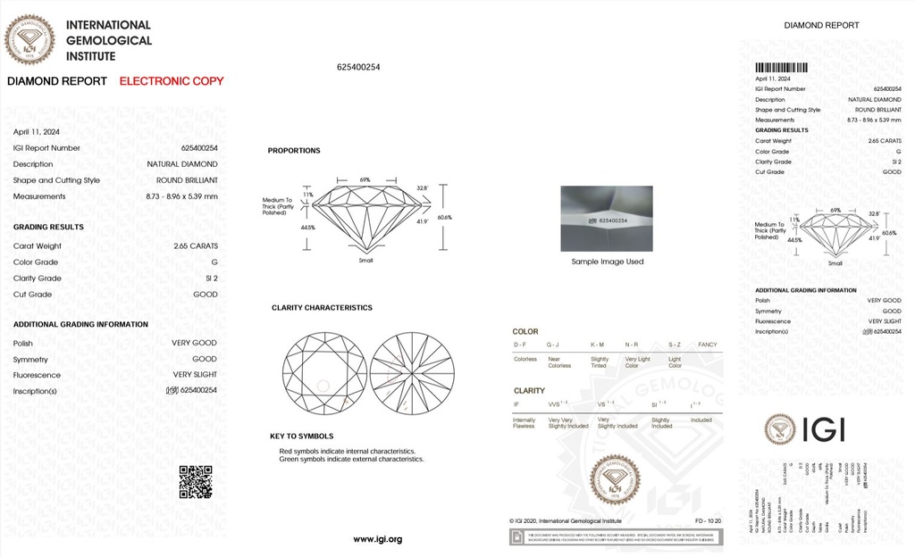 Anello Solitario con Brillante