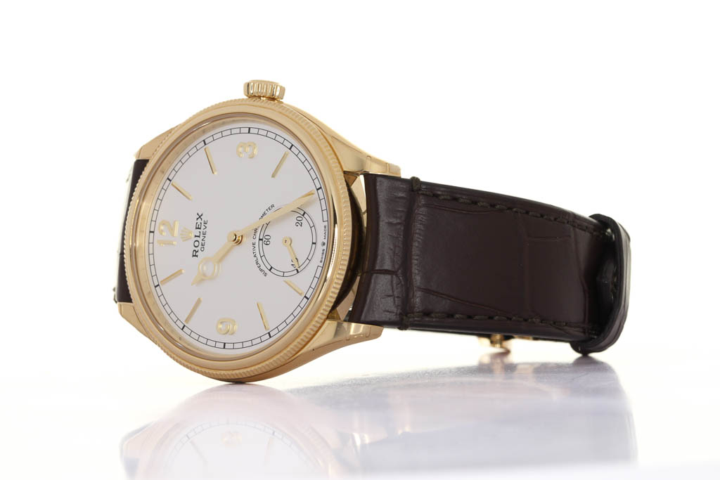 Rolex 52508-0006 Mod 1908, 39  18 CT. Jellow Gold, White 3.9.12 ARAB G, 5/2024