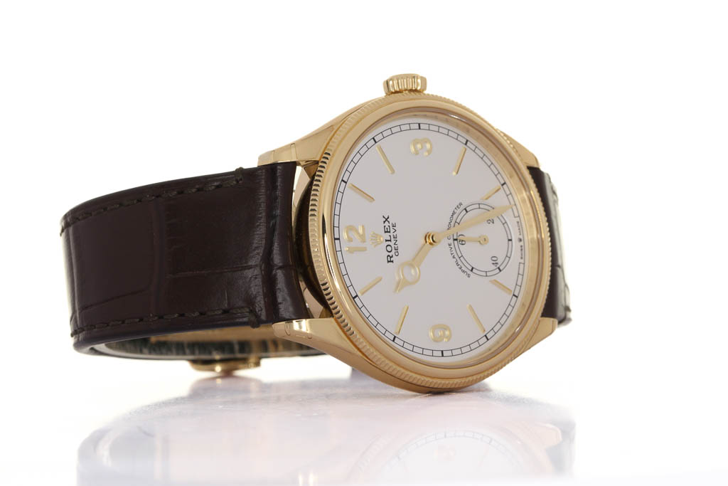 Rolex 52508-0006 Mod 1908, 39  18 CT. Jellow Gold, White 3.9.12 ARAB G, 5/2024