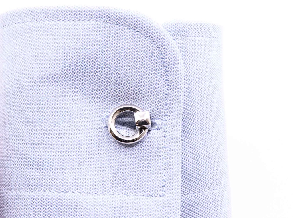 Gemelli in oro bianco 18kt