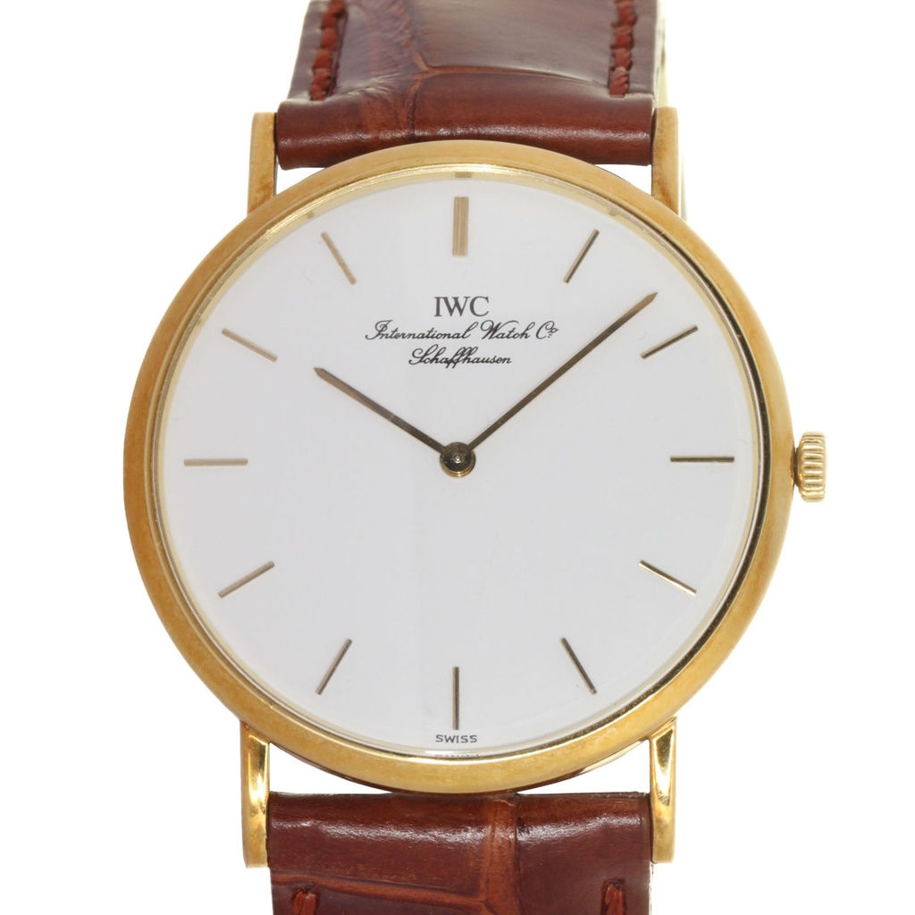 IWC Cassa in oro 18 kt. cinturino pelle N° Movimento 2574773