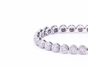 Bracciale tennis Salvini in oro bianco 18 kt. con brillanti