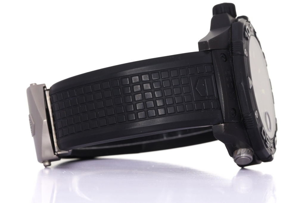 TAG HEUER AQUARACER WAJ2180, PVD LIMITED ED., 500 MT AUTOMATIC, CAUCCIU, 2011, TAG BOX & PAPERS