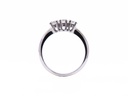 Anello trilogy in oro bianco 18Kt grammi 3,7