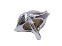 ANELLO PERLA E BRILLS  ,8