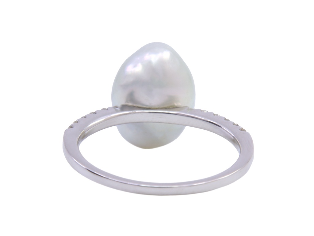 Anello c/perla picc barocca e brill 0 b 0,06