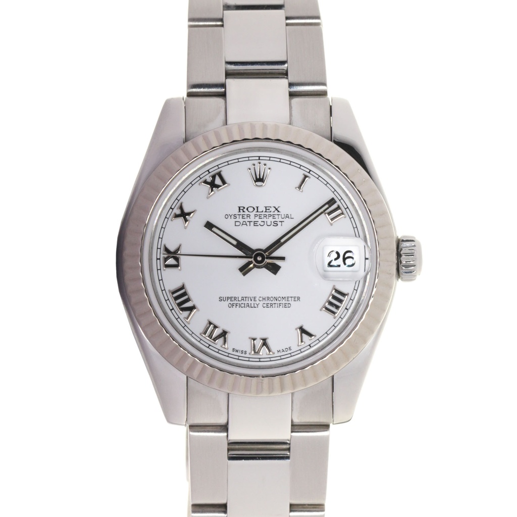 Rolex Datejust ref:178274, 31 mm, Rolesor 18kt Withe Gold, Oyster, Rolex Box & Papers, 2006