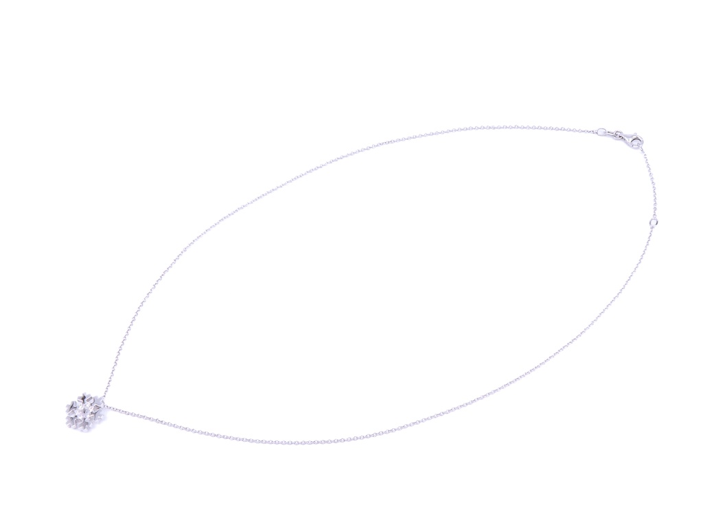 21357 COLL.C/PEND. FIOCCO DI NEVE OB.C/BRILLS CENTRALI 0