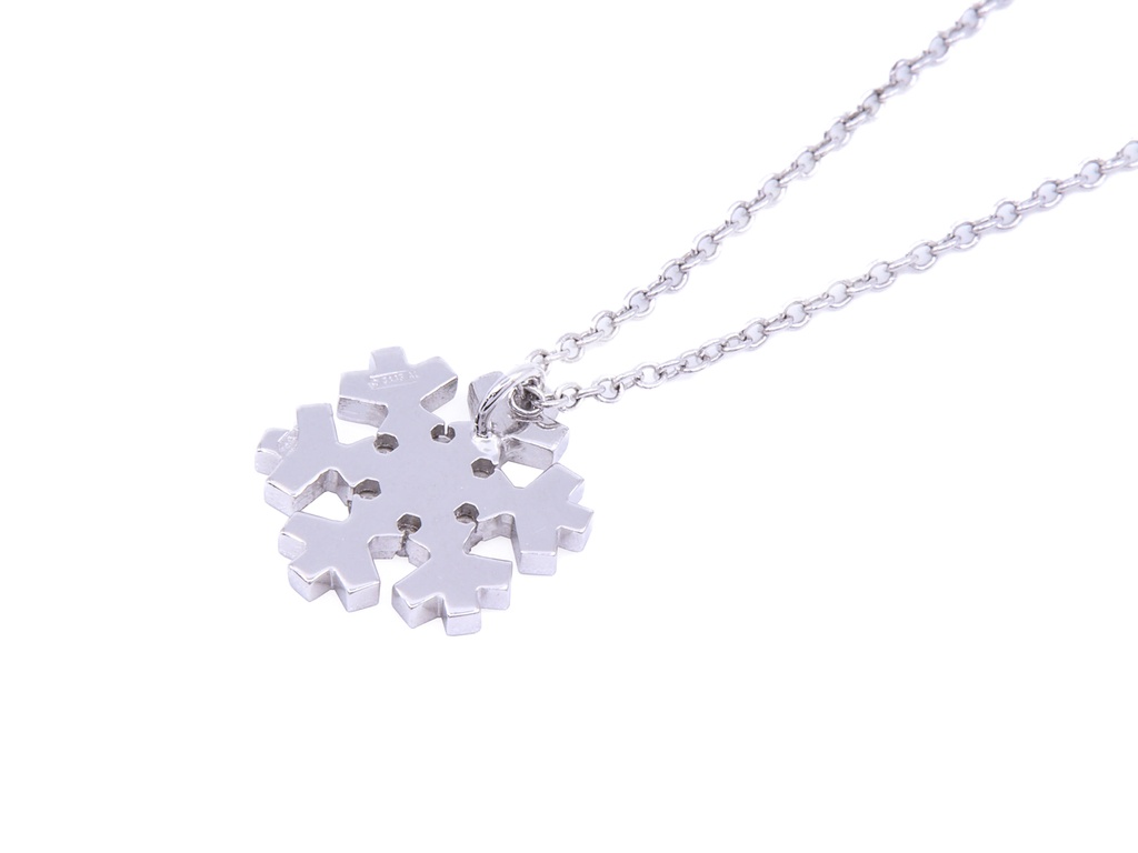 21357 COLL.C/PEND. FIOCCO DI NEVE OB.C/BRILLS CENTRALI 0