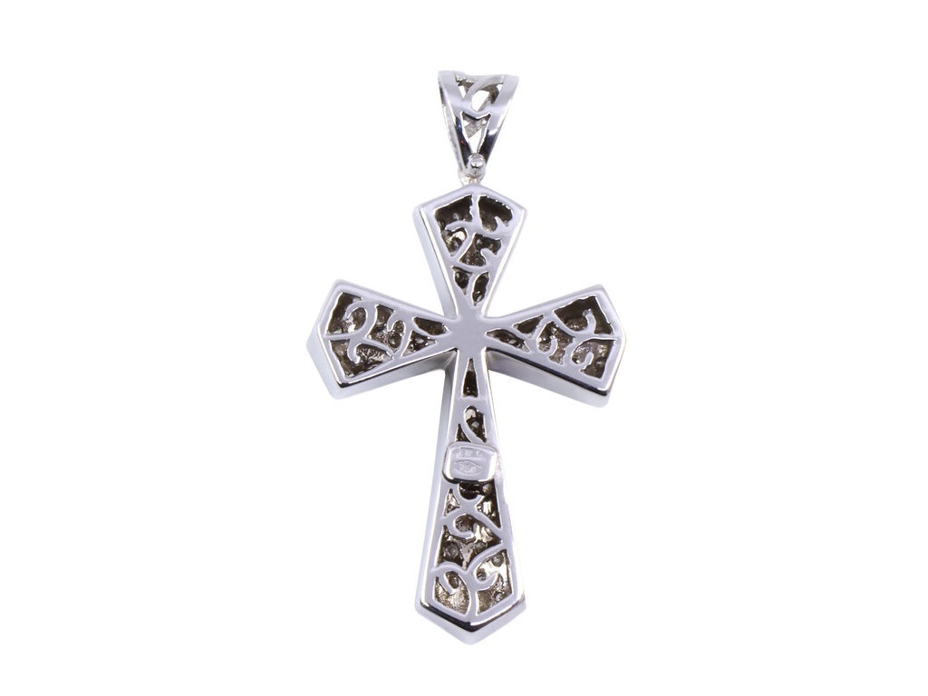 crocetta in oro bianco