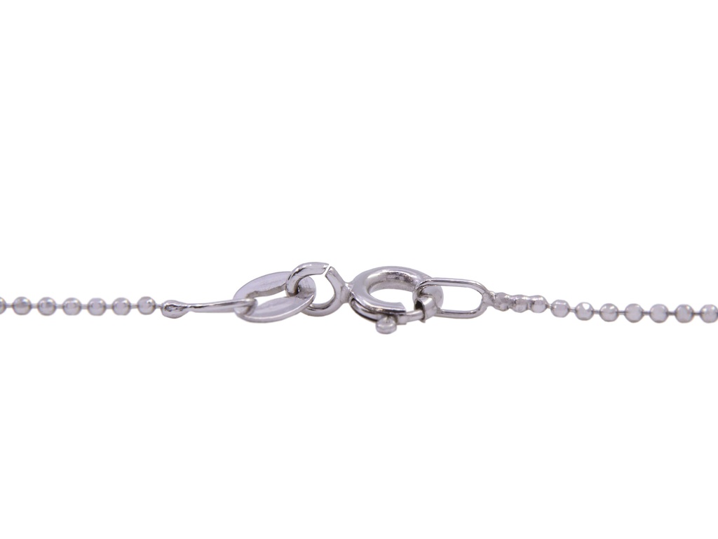 coll ciondolo lettera B 2,60gr