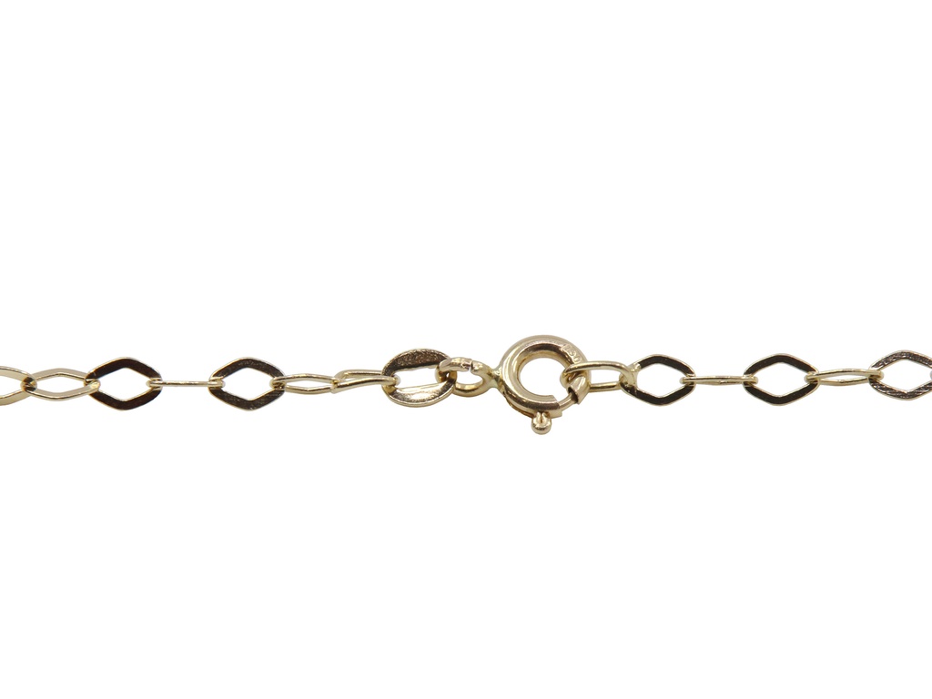 Collana in oro giallo 18 kt. con corallo grammi 16,9