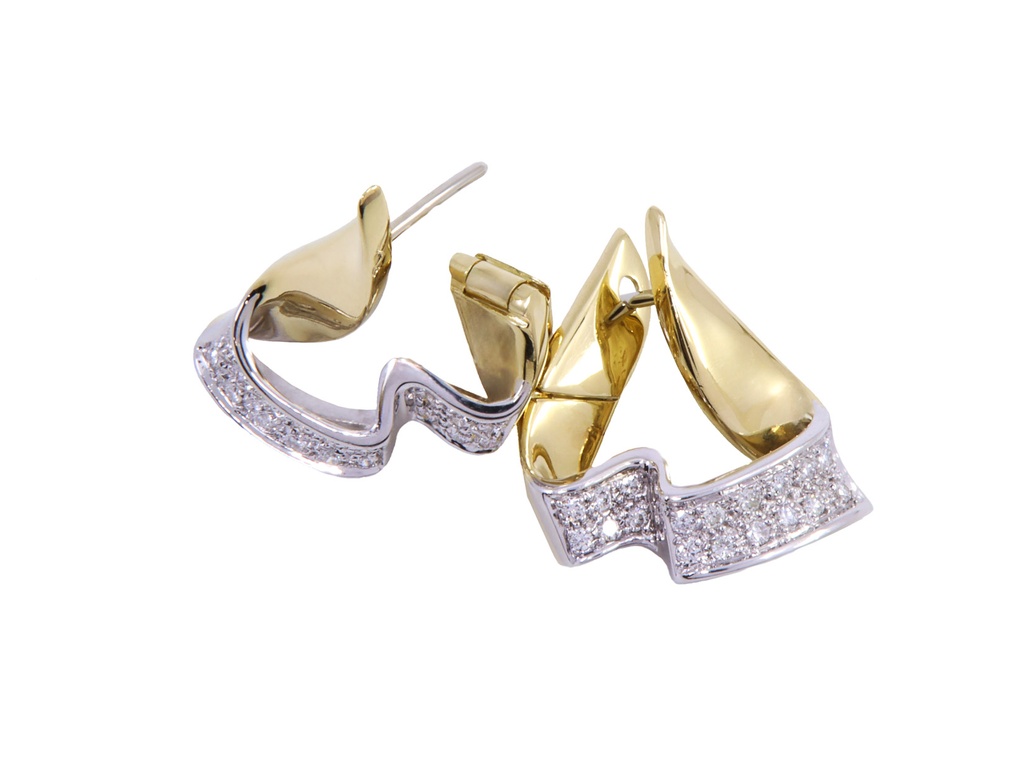 Orecchini onda Ob Og	Br.0,50	gr11,7	G-VS1