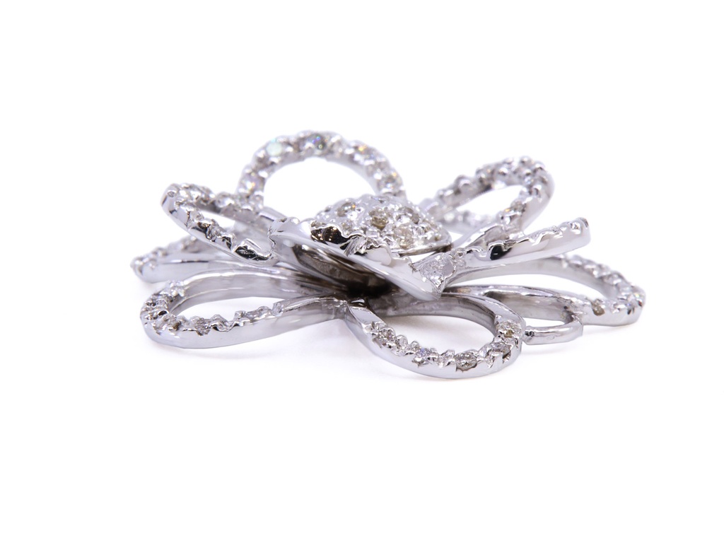 Pendente fiore ob Br	Br.0,45	gr5,1	G-VS1