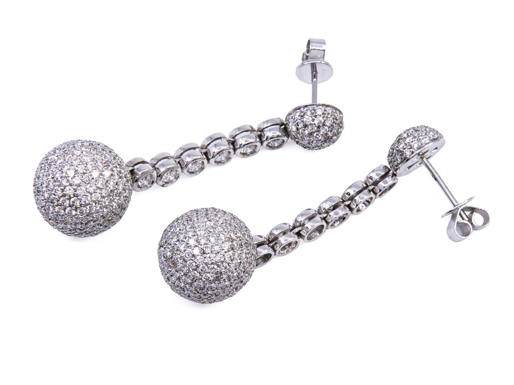 Orecchino Brillnati pendente sfere 0