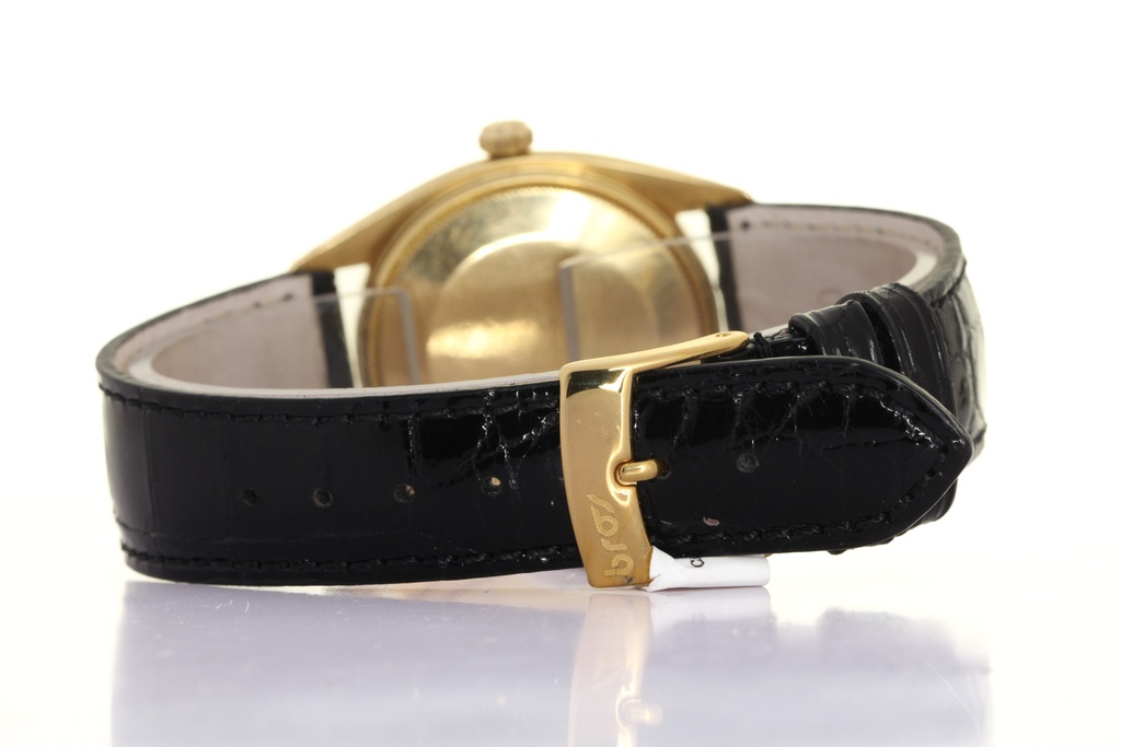 Rolex Oyster Perpetual Date 18kt. yellow Gold Case Only - Ref. 1500 - Ref. 52xxxx - Retailer Box & Guarantee - 1959 circa