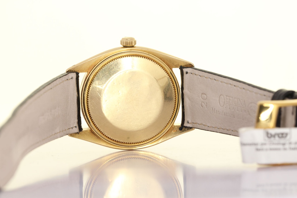 Rolex Oyster Perpetual Date 18kt. yellow Gold Case Only - Ref. 1500 - Ref. 52xxxx - Retailer Box & Guarantee - 1959 circa