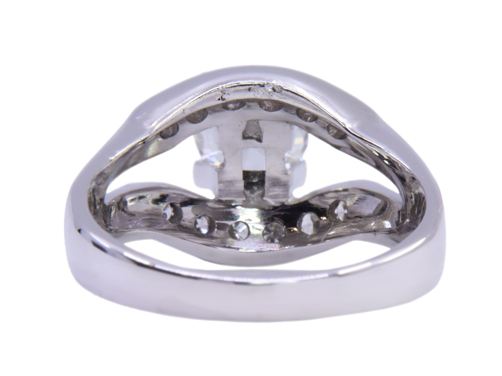 Diamante naturale taglio rotondo di carati 0.79