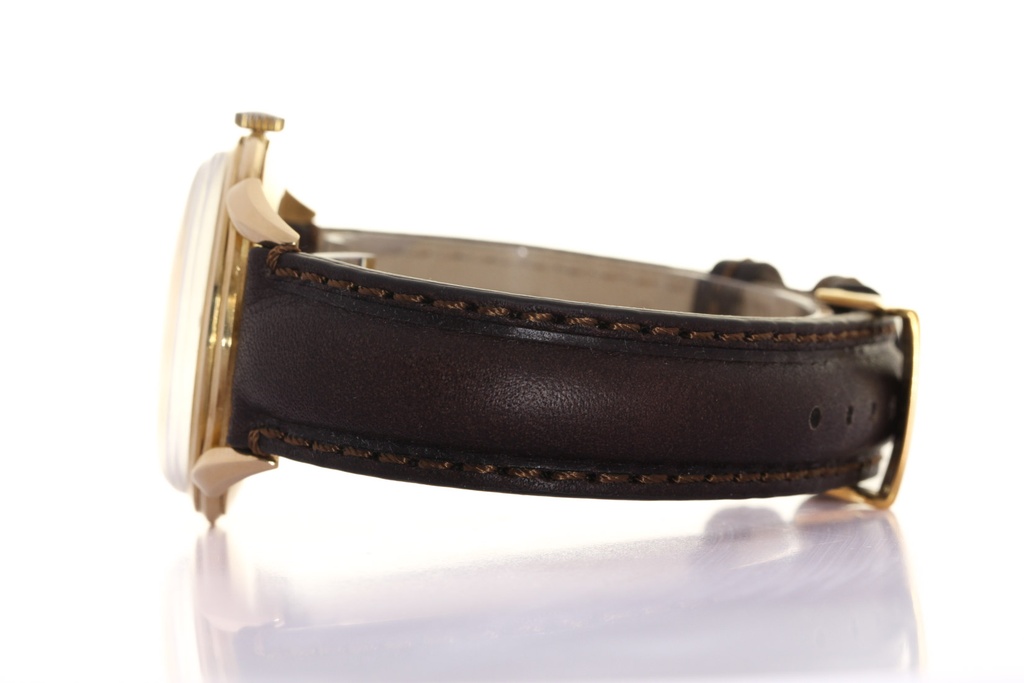 Orologio Philip Watch, Cahux de Fond,  in oro 18kt, con b racciale in oro 18kt non originale, Our Box & Papers, circa 1970, full weight gr. 51,4