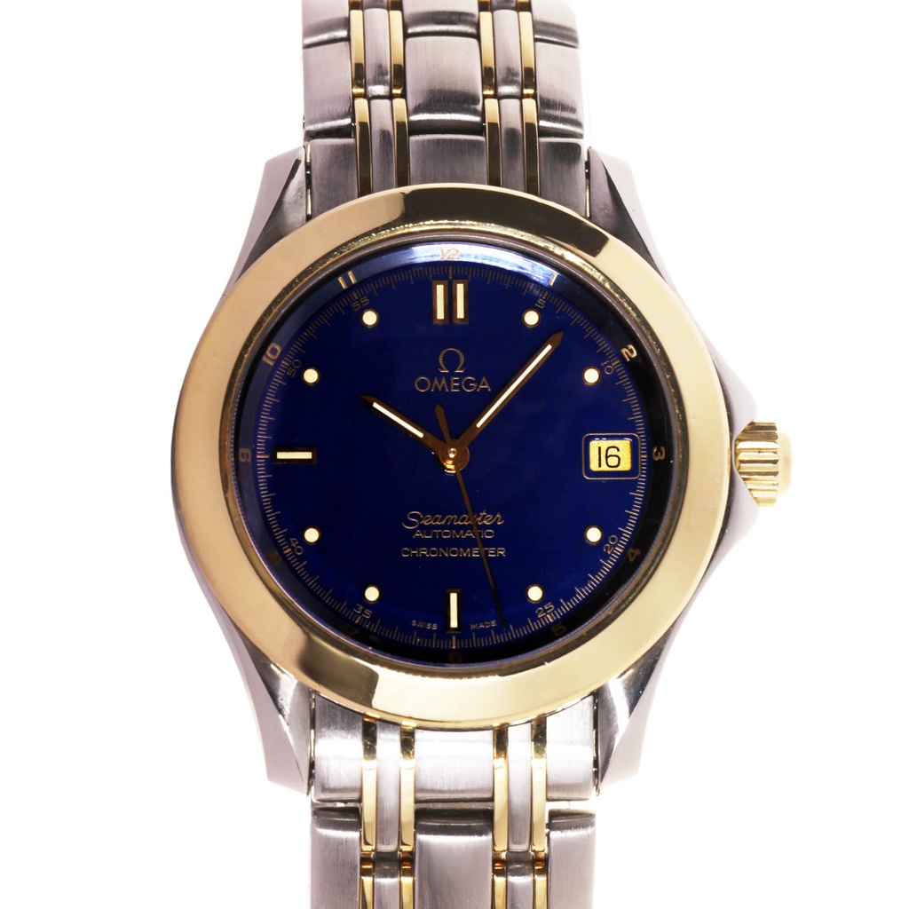 OMEGA SEAMASTER 120, ACCIAIO, 36 MM, OUR BOX & WARRANTY