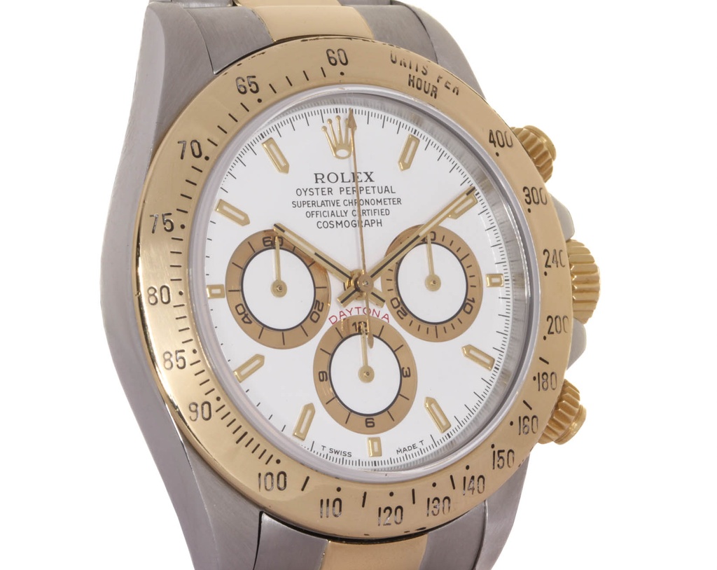 Rolex 16523 Daytona, 18kt Rolesor Jellow gold and steel, 1998, Our Papers Rolex Box