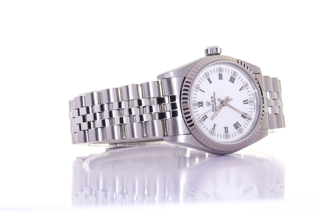 ROLEX O.P. ref:67514 - ROLESOR 18KT GOLD Bezel & STEEL, Rolex Box & Service