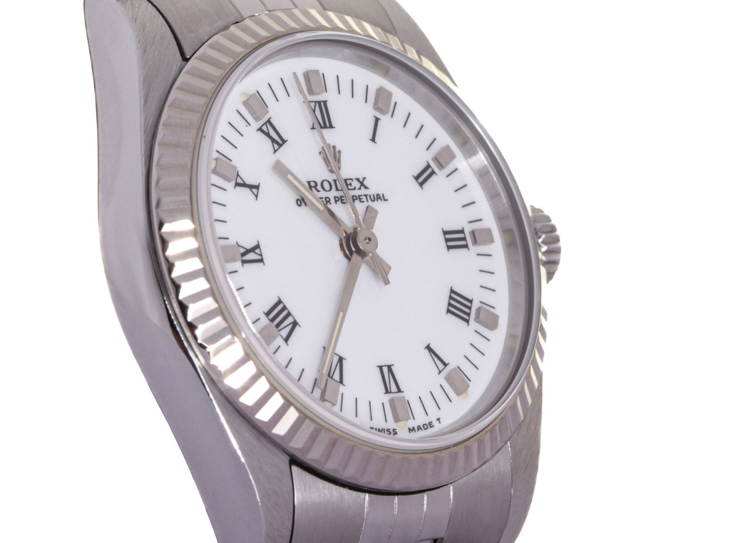 ROLEX O.P. ref:67514 - ROLESOR 18KT GOLD Bezel & STEEL, Rolex Box & Service