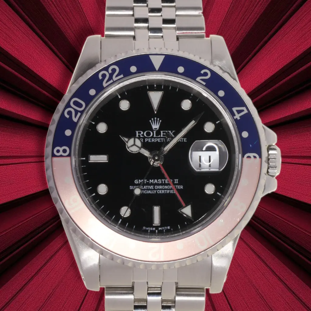 Rolex GMT-MASTER II ref:16710, Rolex Box & Papers, 5/2000 