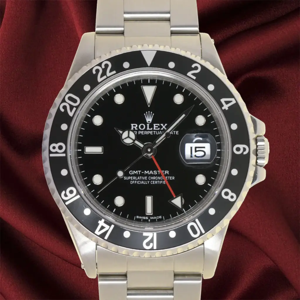 Rolex GMT Master ref:16700, Oyster Steel, Rolex Service Card 5/2027, Rolex Service Box - Approx 1987 - Our box and two-year warranty