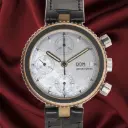 Gerald Genta, GEFICA, Bronze, Mother of Pearl, Chronograph, our Box & warranty, G2989