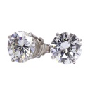 Orecchini - Brillanti 6,03ct totali, I-VVS2, J-VVS1 certificati HRDAntwerp, oro 18kt. peso totale 3,3gr