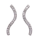 Orecchini - Brillanti 0,96ct. G-VS, oro 18kt.