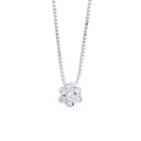 Collana Damiani - Brillanti 0,09ct. H-VS1, oro 18kt. peso totale 4,4gr