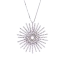 Collana Sole - Brillanti 1,68ct. G-VS1,oro 18kt. peso totale 10,6gr