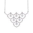 Collana girocollo - Brillanti 1,64 ct. G-VS, Oro 18kt. peso totale10,9gr