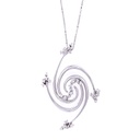 Collana Miluna - Oro 18kt. e brillanti, peso totale 10,5gr