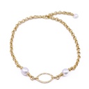 Girocollo perle australiane - Oro 18kt. piccoli brillanti, gr. 34,5