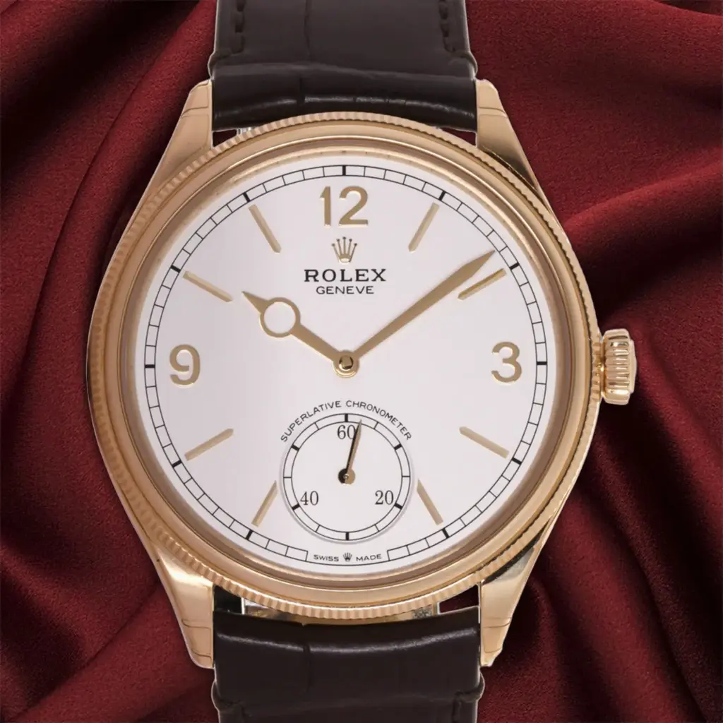 Rolex 1908 - ref:52508, 39mm,  18 Kt. Yellow Gold, 3.9.12 ARAB G, 5/2024