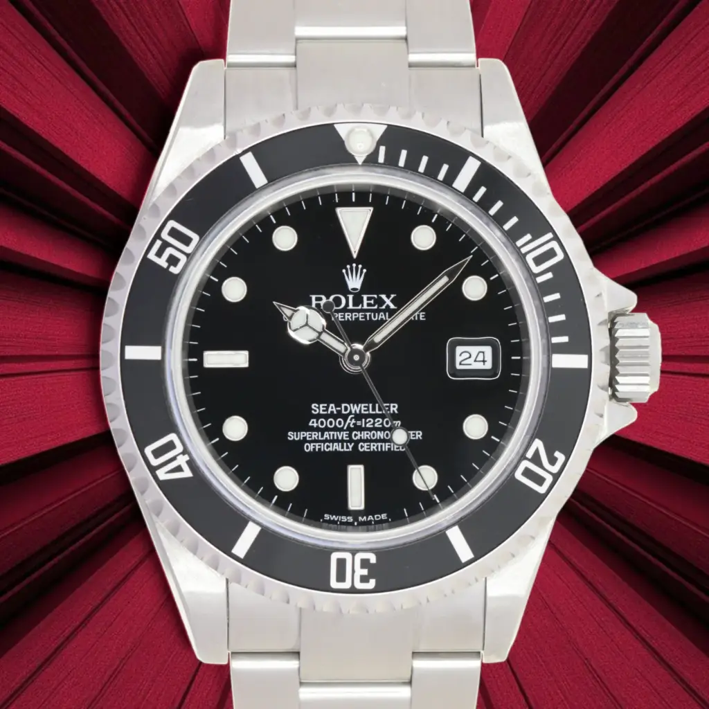 Rolex Sea Dweller ref:16600 Oystersteel, 2005, Rolex Warranty, Rolex Box - Serial:D178XXX - Preowned