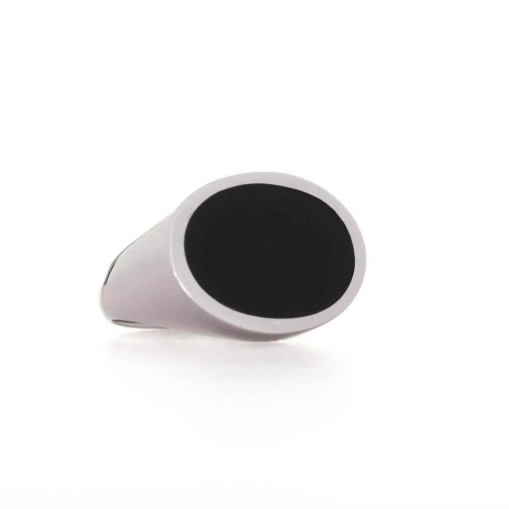 Anello Gucci - Onice, oro 18kt. peso totale 15,6gr