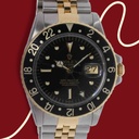 Rolex GMT-Master Jubilee Rolesor - Ref.1675 - Ser. 273x - Anno 1971 - Rolex International Service Guarantee & Box - Preowned