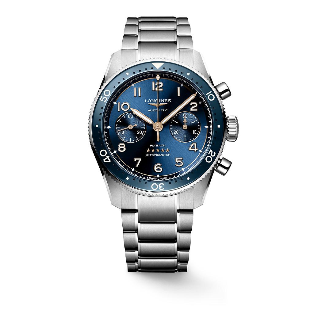 LONGINES SPIRIT FLYBACK 42MM AUTOMATICO - L3.821.4.93.6
