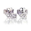 Orecchini punti luce - Brillanti 0,24ct G-VVS oro 18kt.