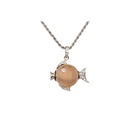 Ciondolo pesce Damiani -  Brillanti 0,13ct. G-VS, oro 18kt.