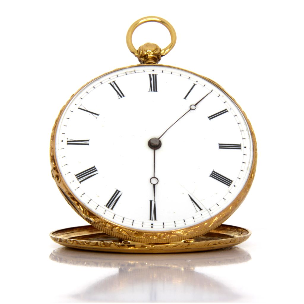 Courvoisier Orologio d'epoca - in oro basso titolo - perfettamente funzionante - gr 38.7